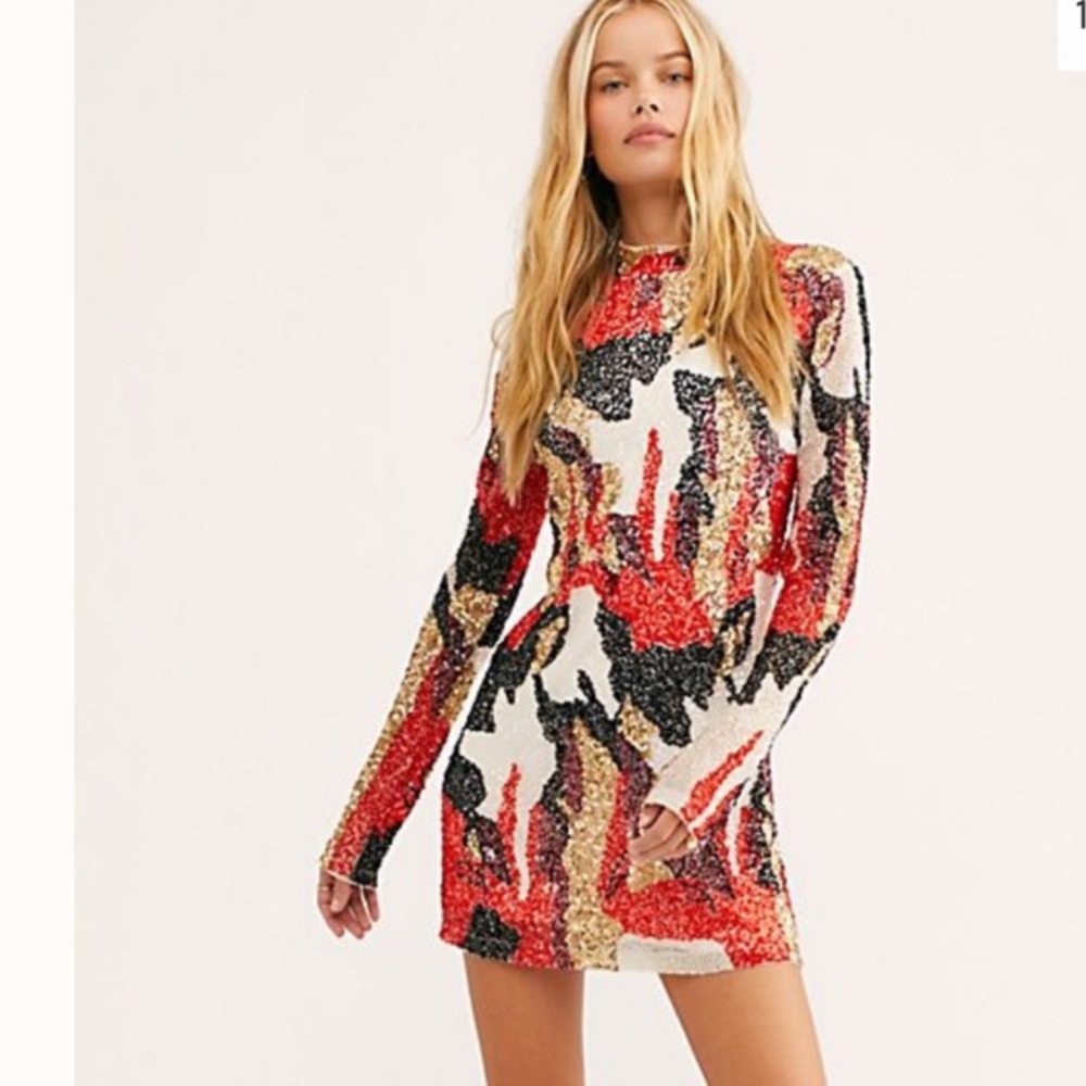 Free People Life Of The Party Mini Dress